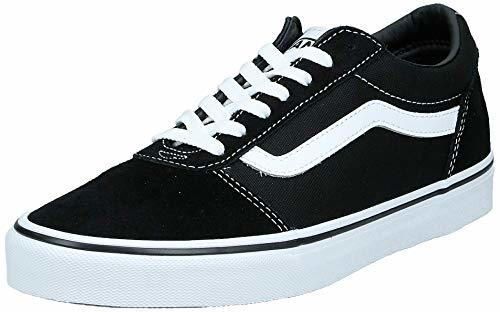 Vans Ward Canvas, Zapatillas Hombre, Negro