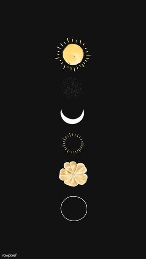Wallpaper sol, lua, flor