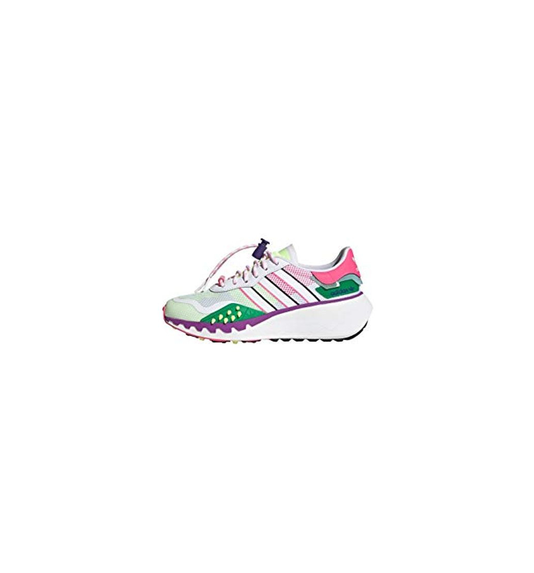 Social adidas CHOIGO W, Zapatillas Deportivas Mujer, FTWR White Solar Pink Shock Purple,
