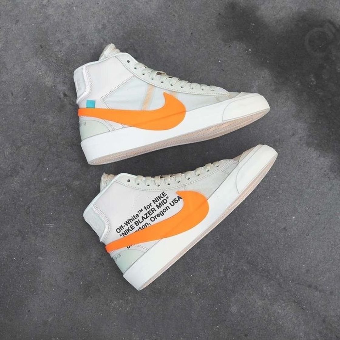 Fashion Nike Blazer Mid x Off White 