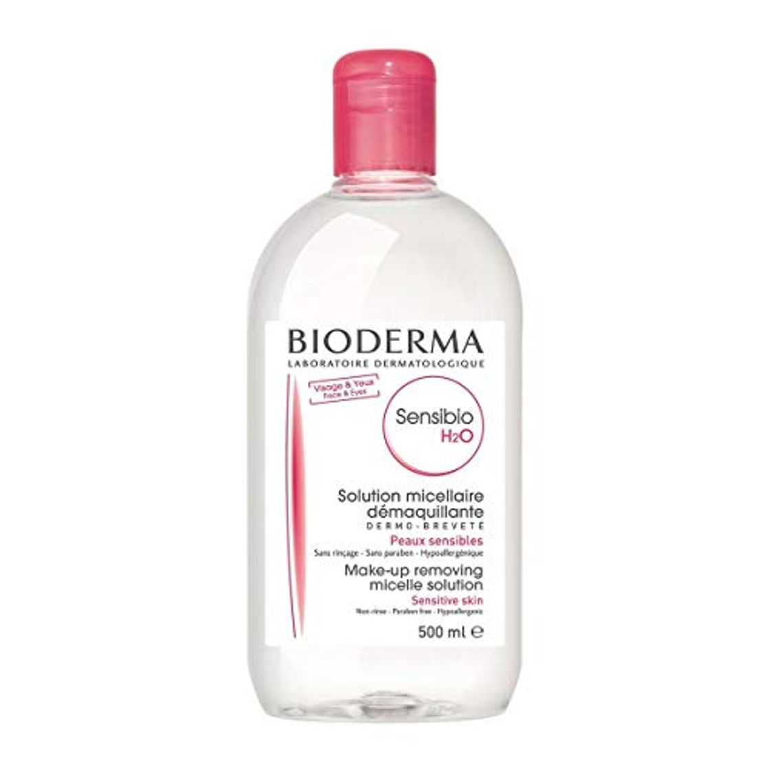 Belleza BIODERMA Sensibio H2O Solución Micelar Piel Sensible 500 ml