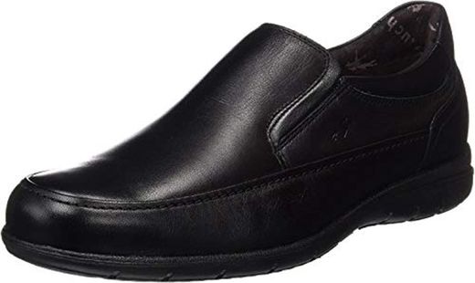 Fluchos- retail ES Spain 8499, Zapatos sin Cordones Hombre, Negro