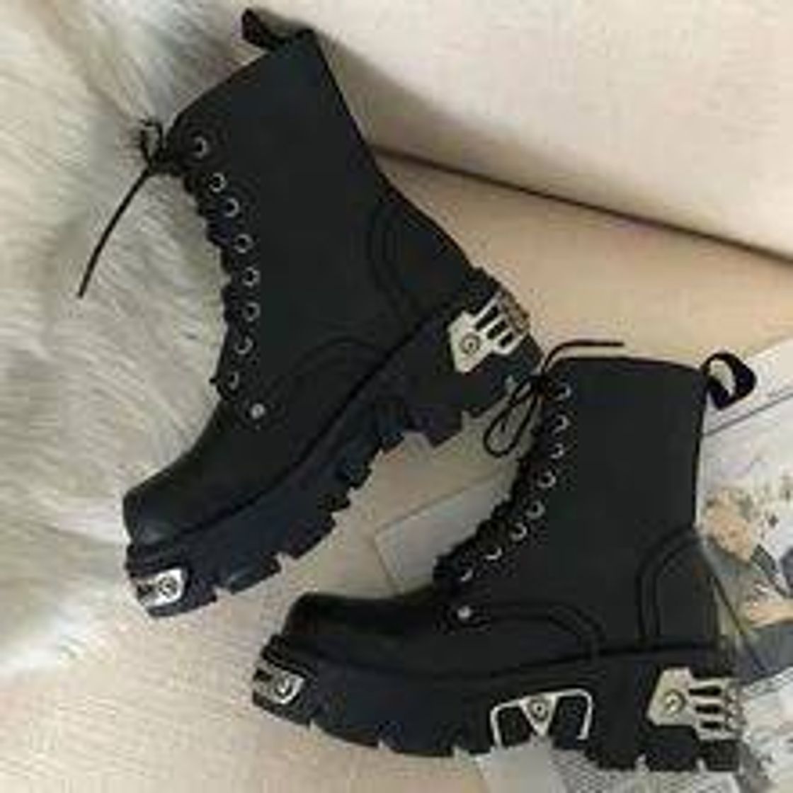 Fashion Bota preta 🖤