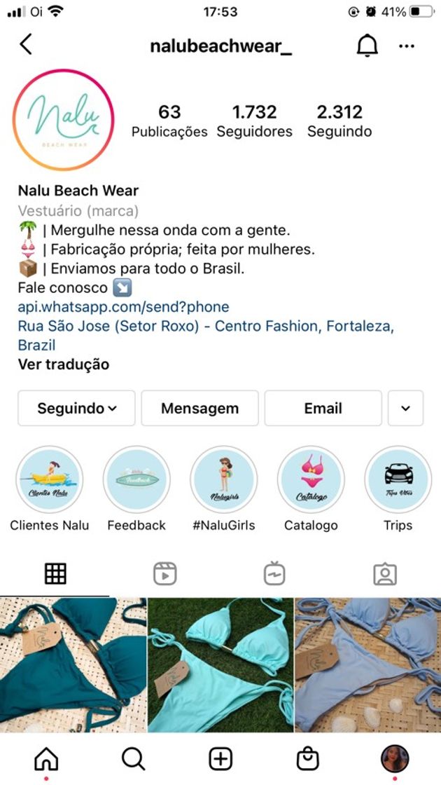 Moda Loja de biquínis em Fortaleza 