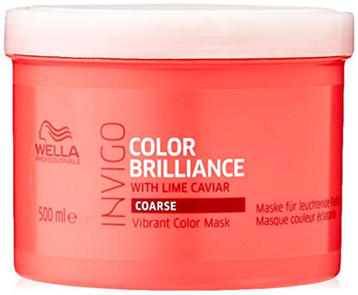 Beauty Wella Invigo Color Brilliance Mask Coarse Hair 500 Ml Invigo Color Brilliance