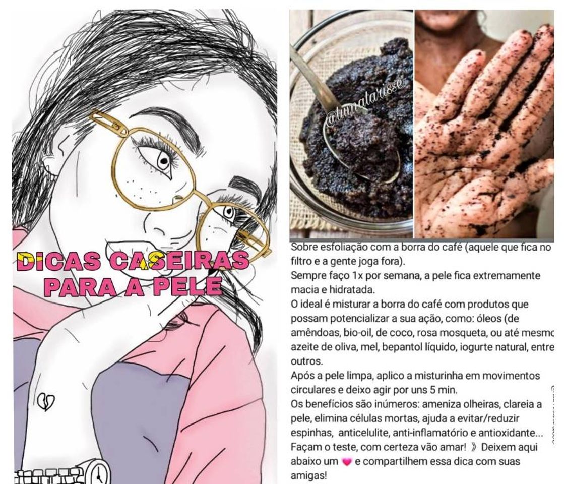 Moda Várias dicas de receitinhas para a pele e só clicar  no link