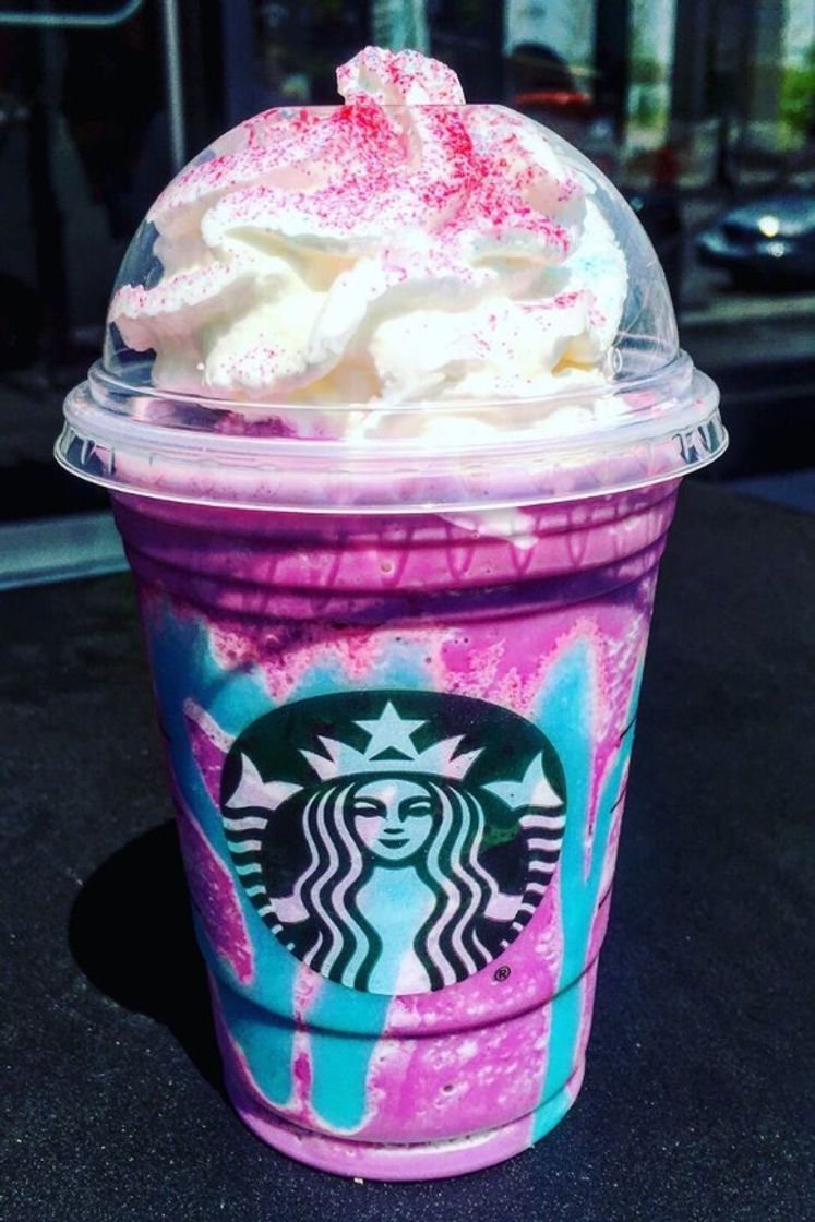 Fashion FRAPPUCCINO DE UNICÓRNIO 