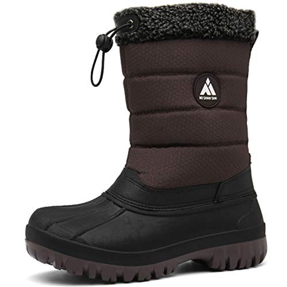 Fashion Mishansha Botas para Nieve Impermeables Mujer Botas Forradas de Piel Après Ski