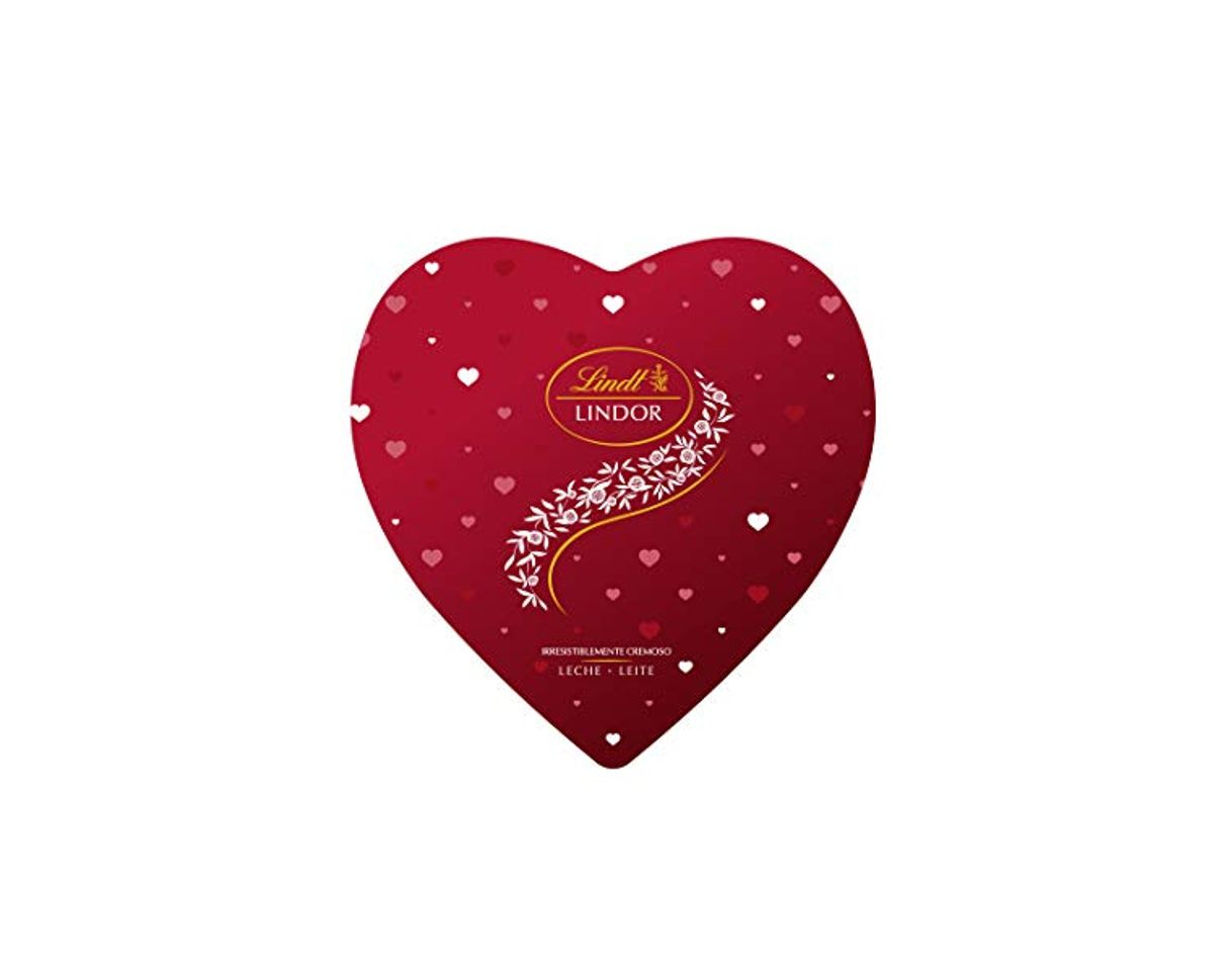 Producto Lindt Lindor Lata Corazón de San Valentín - Bombones de chocolate con