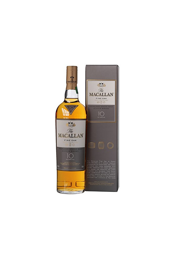 Product MACALLAN 10 Year Old Fine Oak Speyside Malt Whisky 70cl Bottle