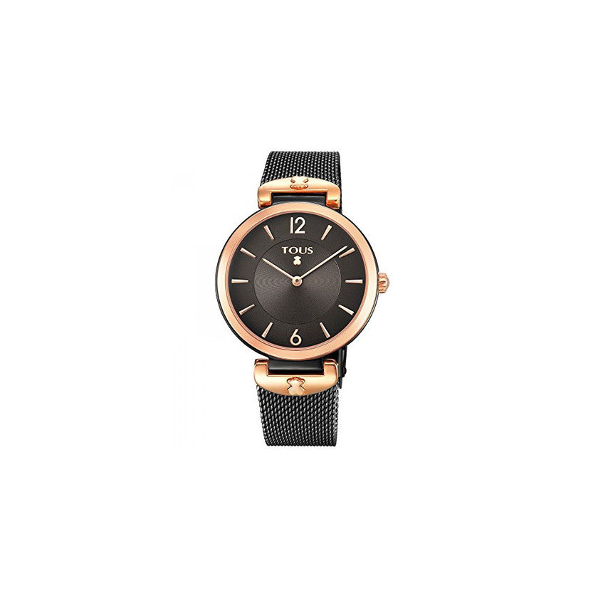 Fashion Reloj Tous S-Mesh Acero IP Negro 700350300