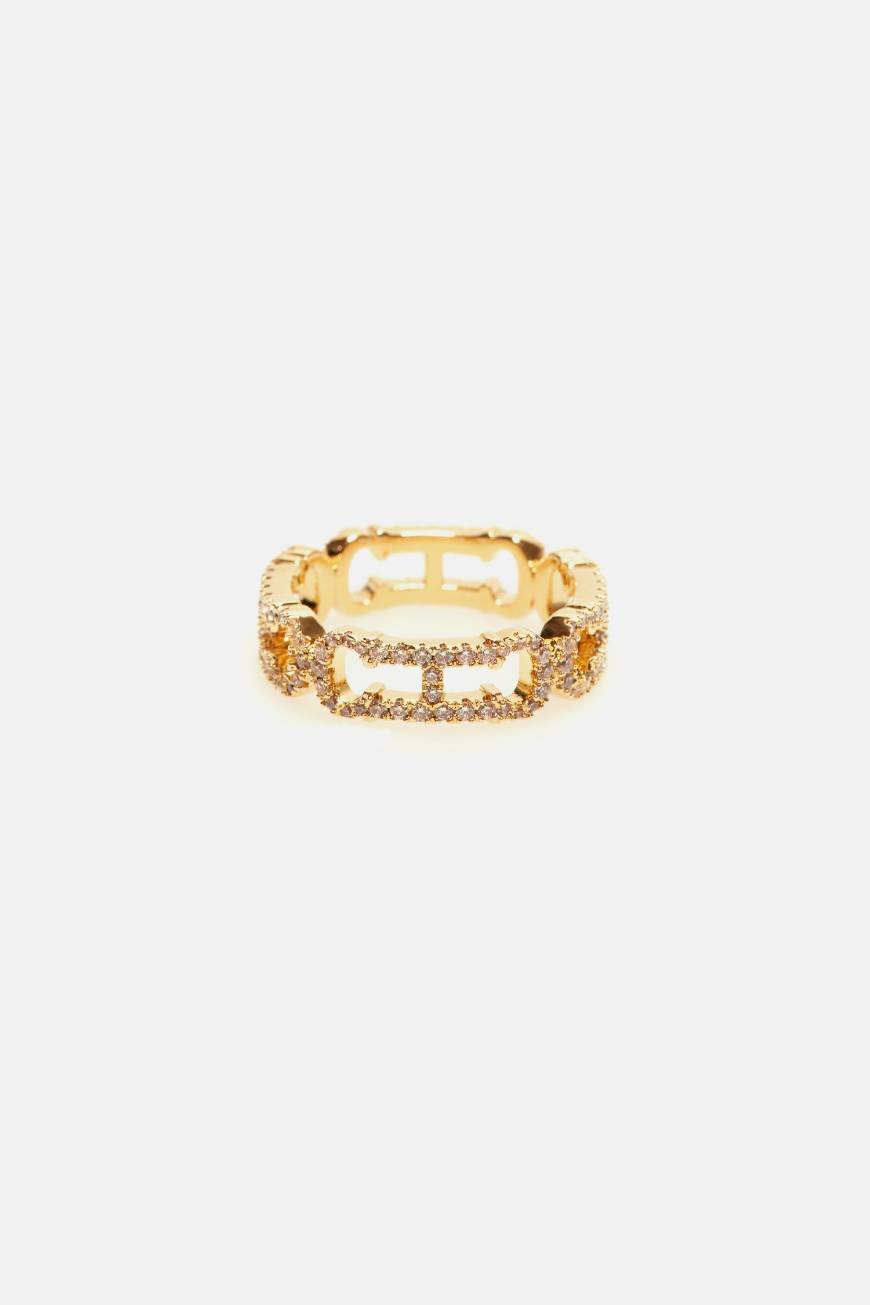 Producto Carolina Herrera SIGNET INITIALS INSIGNIA RING acessórios 

