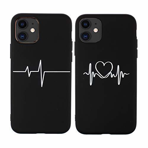 Electronic DiaryTown 2 Negro Funda para iPhone 11