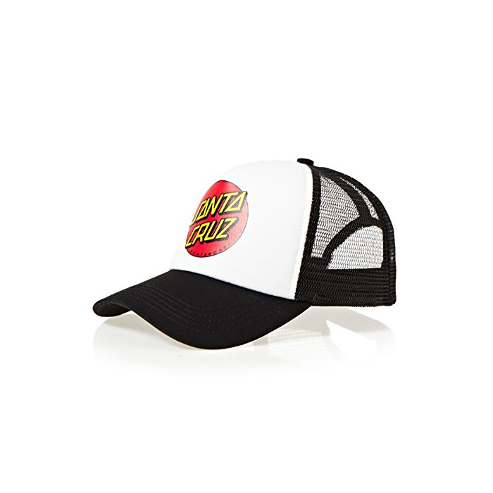 Moda Gorra Camionero Niño Santa Cruz Classic Dot Blanco-Negro