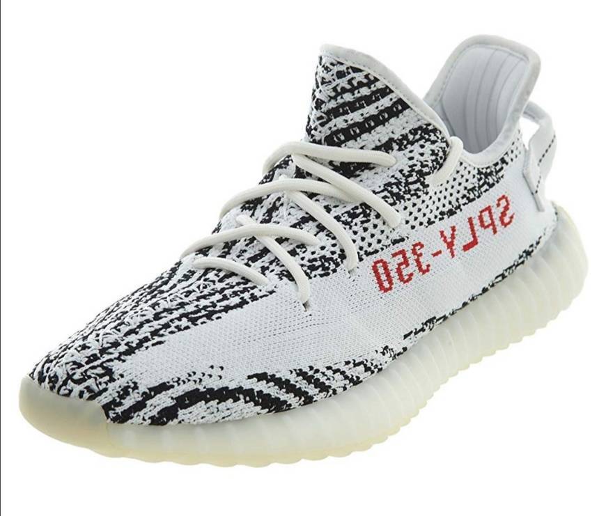 Moda Adidas Yeezy Boost 350 (White Cblack Red) 

