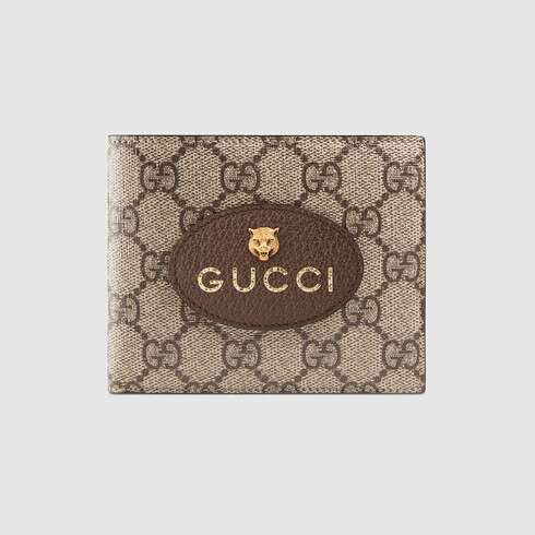 Fashion Neo Vintage GG Supreme wallet