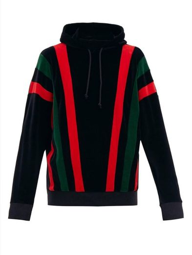 Moletom com capuz de Chenille Gucci 