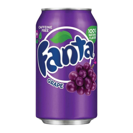 Fanta Grape Soda Can 355 ml