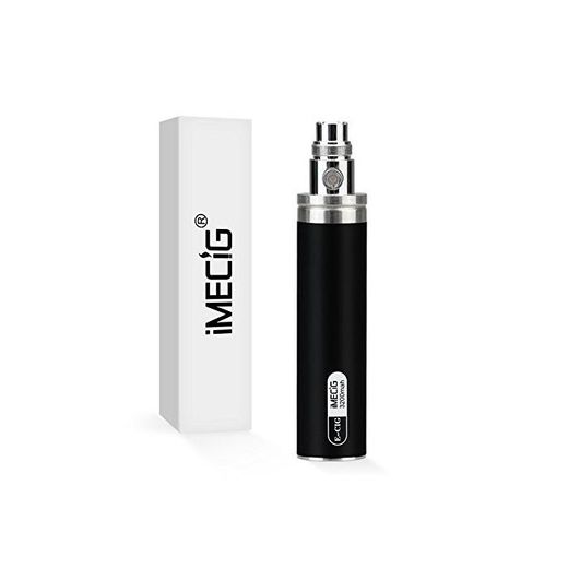 IMECIG® 3200mAh Recargable Batería Cigarrillo Electronico E-Cig Cigarro Electronico Vaporizador E-Shisha EGO