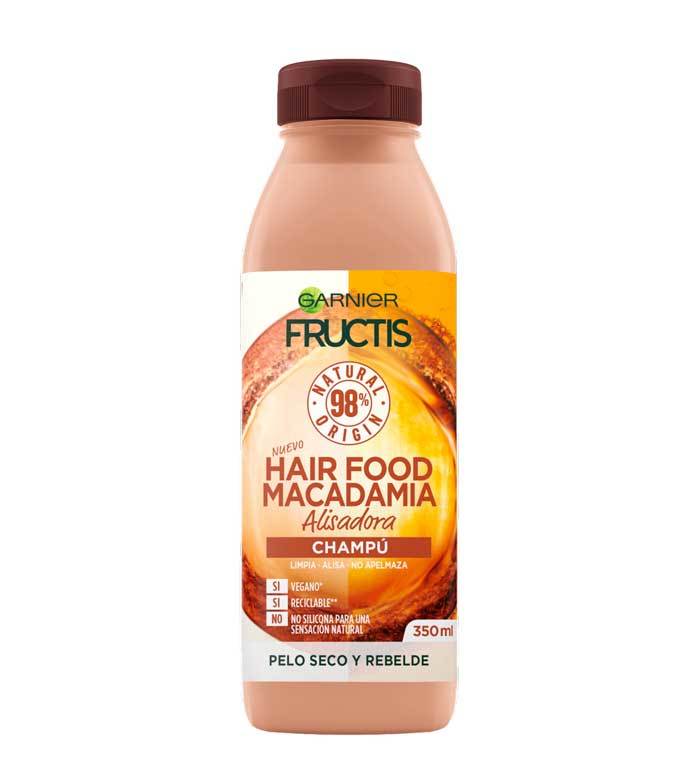 Producto Garnier Fructis Hair Food Champú de Macadamia Alisadora para Pelo Seco y