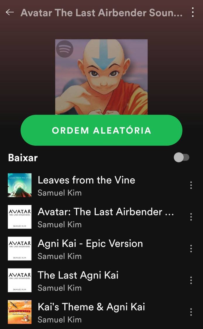 Fashion playlist de avatar