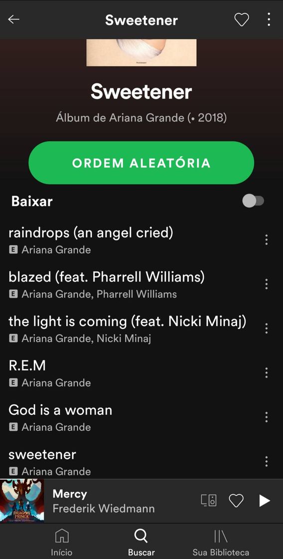 Fashion playlist sweetener