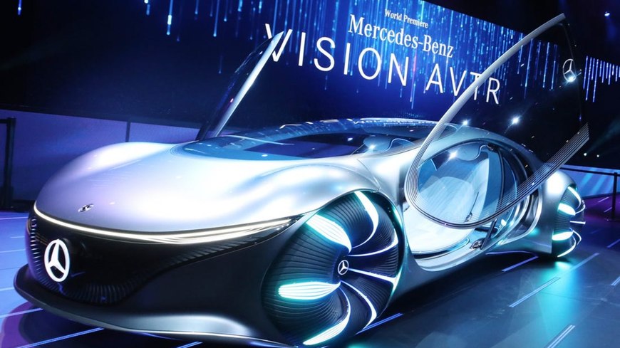 Moda Mercedes-Benz apresenta Vision AVTR, carro do futuro inspirado ...