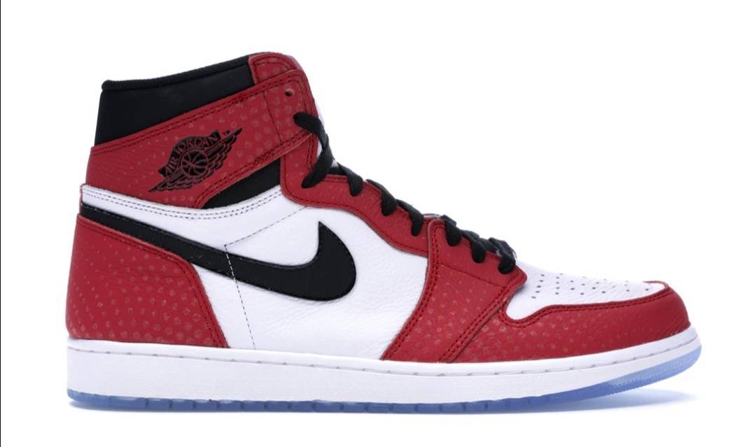 Social Jordan 1 Retro High Spider-Man Origin Story

