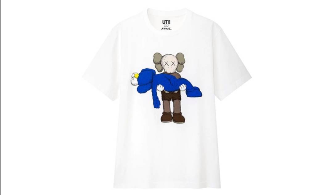 Fashion KAWS x Uniqlo Gone Tee (US Sizing) White

