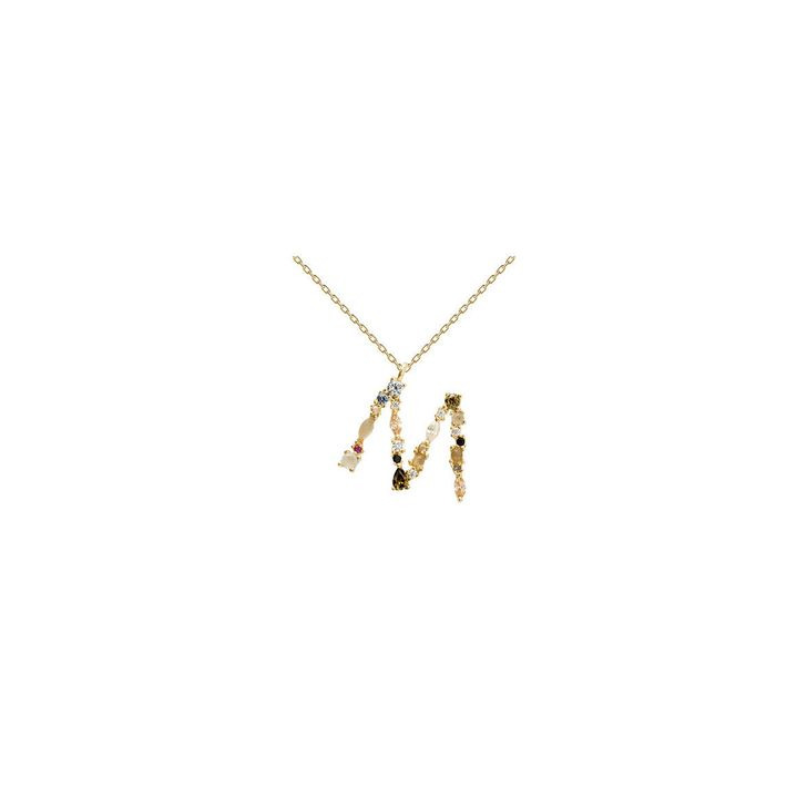 Social PDPAOLA Letter M Necklace