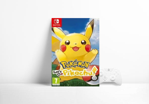 Videogame Pokémon: Let's Go, Pikachu!