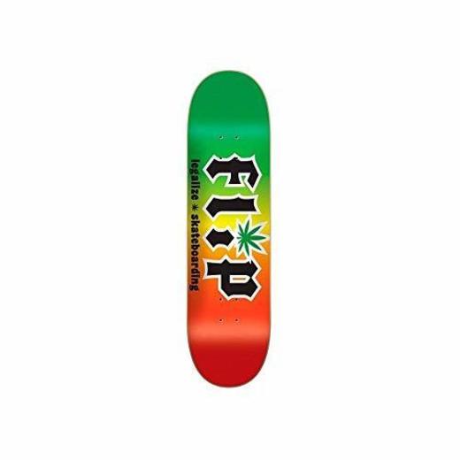 Flip HKD Legalize Rasta 8.25" Skateboard Deck