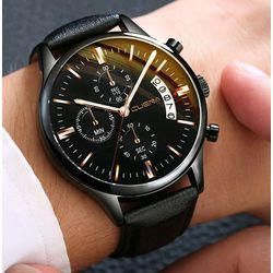 Relógio Masculino Preto Black Motion Design Quartz - Americanas