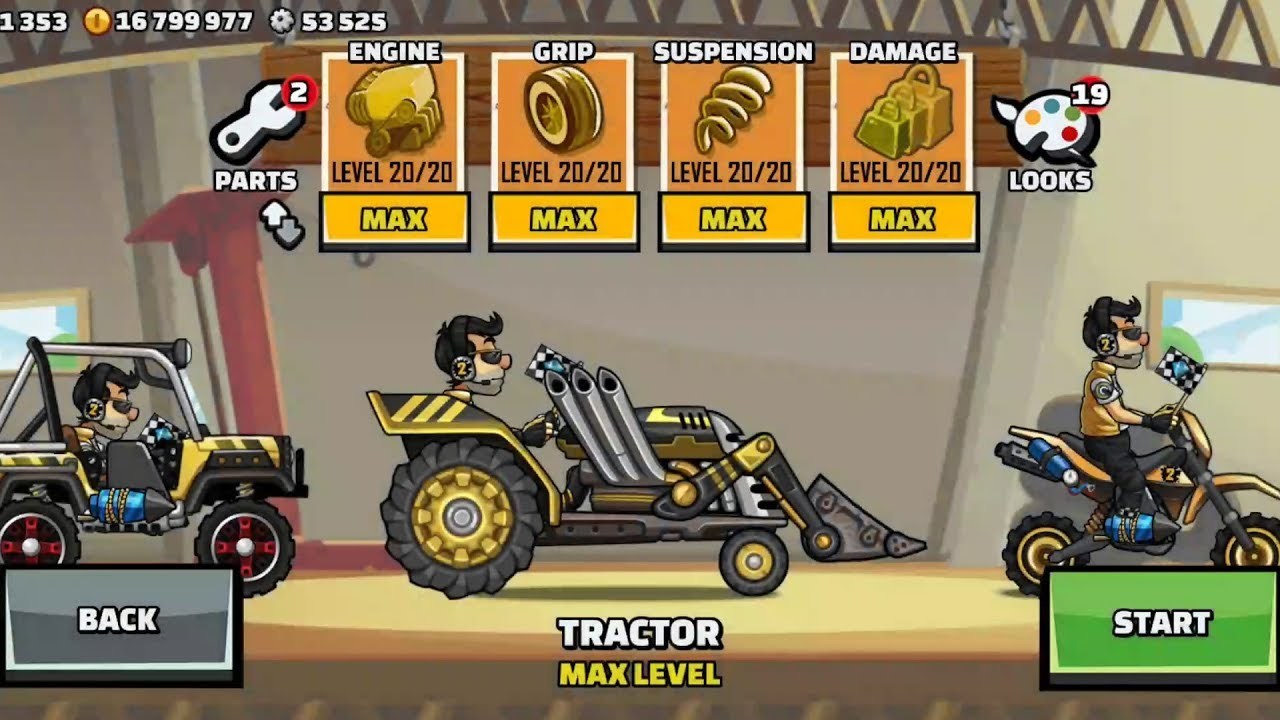 App Hill Climb Racing 2