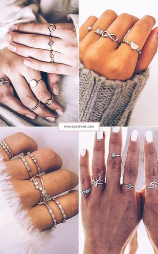Vários anéis ❤️