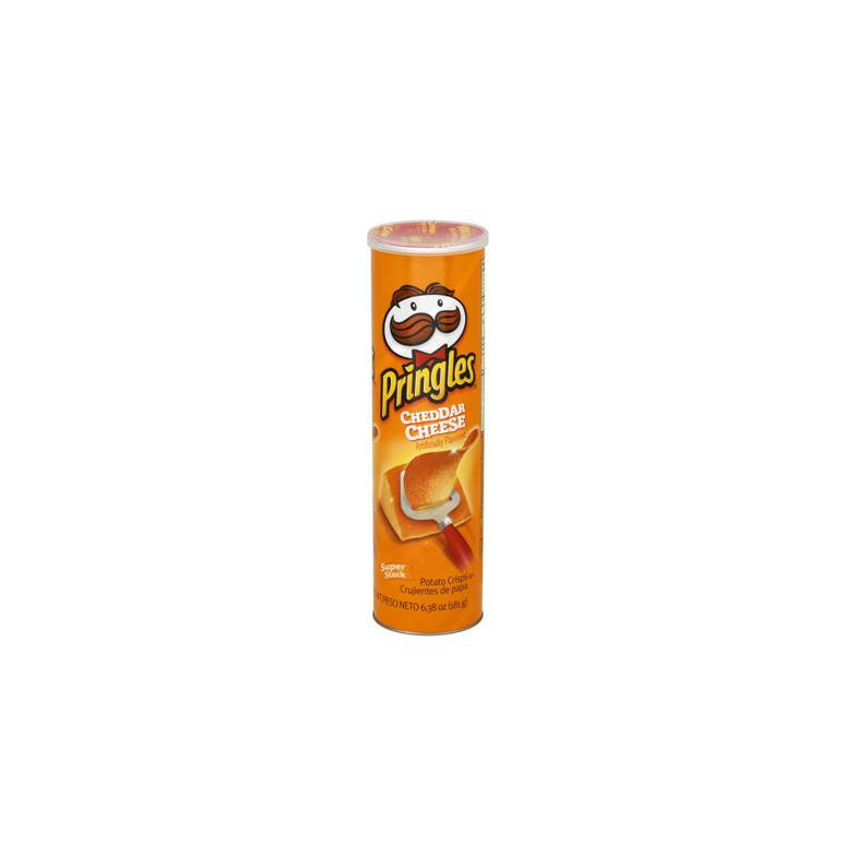 Producto Pringles com sabor a queijo cheddar