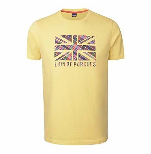 Lion of Porches Camiseta UK Flag S