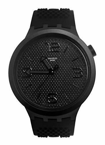 Social Swatch Reloj Analógico para Hombre de Cuarzo con Correa en Silicona SO27B100