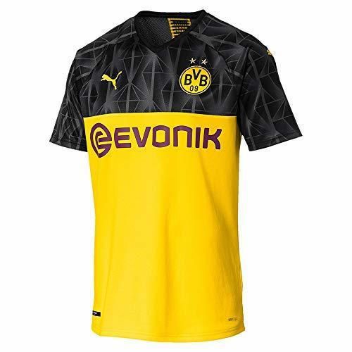 PUMA BVB Cup Shirt Replica Jr with Evonik Without Opel Logo Maillot