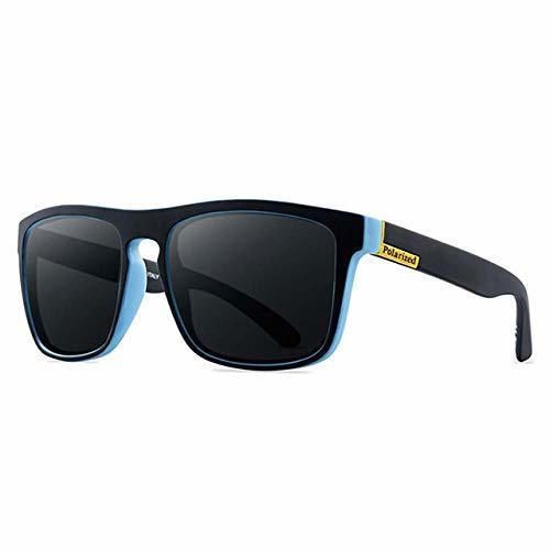 Sunglass Fashion Gafas polarizadas con Espejo UV400 Gafas de Sol for Hombre
