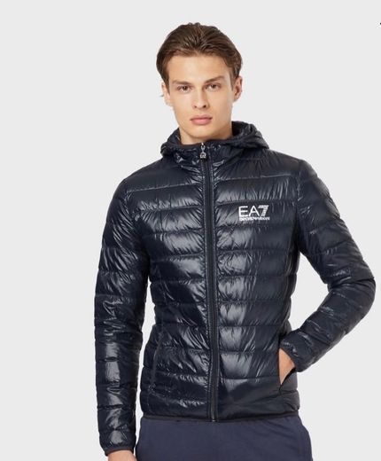 EA7
Full-zip technical fabric down jacket
