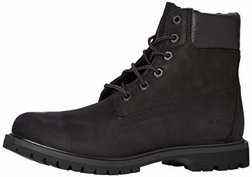 Moda Timberland 6 Inch Premium Waterproof, Botas para Mujer, Negro