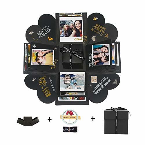 Hbsite DIY Explosion Surprise Box DIY Handmade Photo Love Memory Scrapbooking Caja