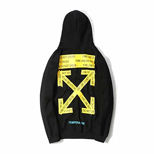 Fashion Off OW Hoodie Plus Velvet Street OW Sweater Hoodie for Men/Women