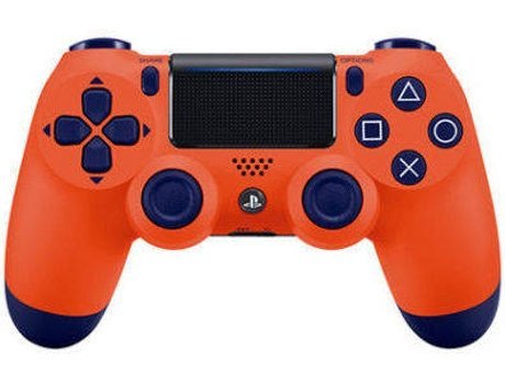 Fashion Comando PS4 Dualshock Sunset Orange (Wireless) | Worten.pt