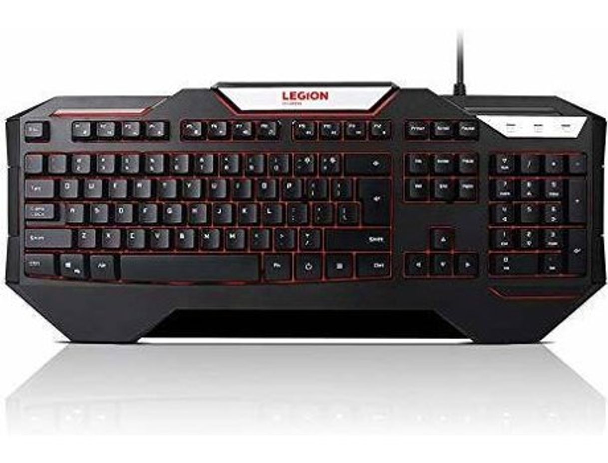 Fashion Teclado Gaming LENOVO Legion K200 (USB - Português - Preto ...