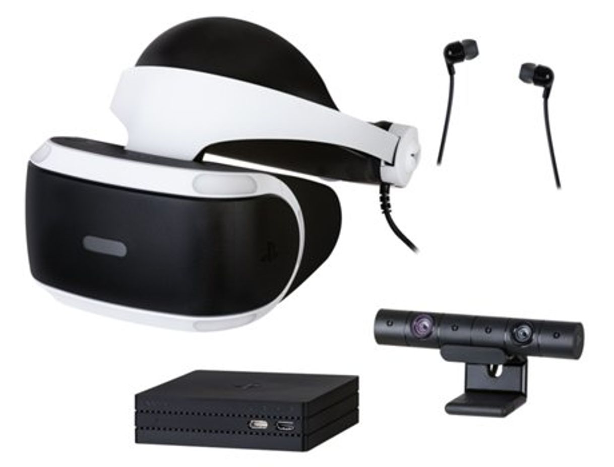 Social Óculos de Realidade Virtual PS VR + 5 Jogos (Worlds + Astrobot + ...