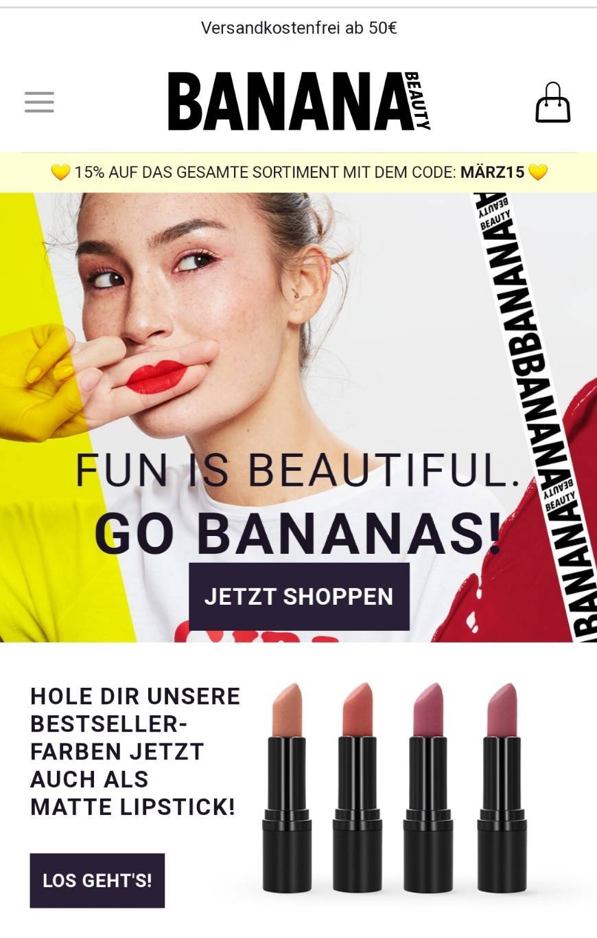 Places Banana Beauty Makeup