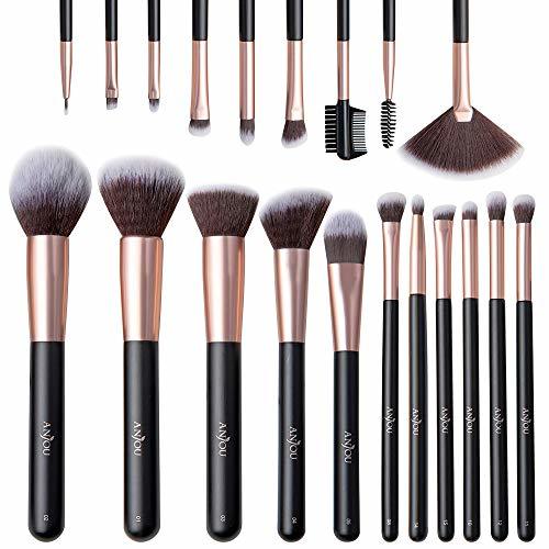 Belleza Anjou Brochas Maquillaje Comésticos 20 Piezas