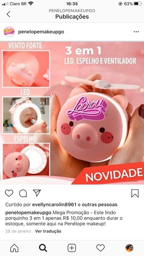 Productos Porquinho 03 em 01